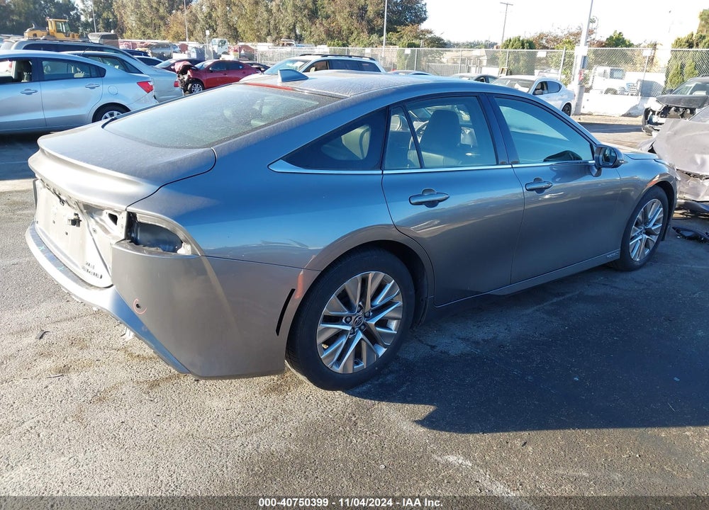 2022 TOYOTA MIRAI XLE VIN: JTDAAAAA4NA005282