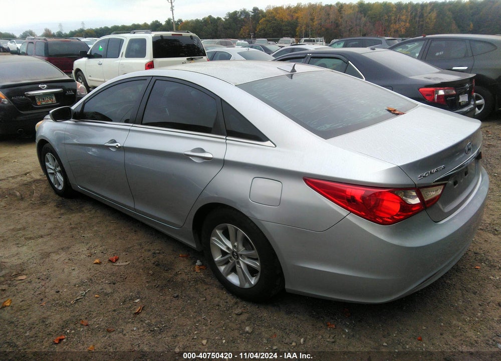 2013 HYUNDAI SONATA GLS VIN: 5NPEB4AC5DH542249