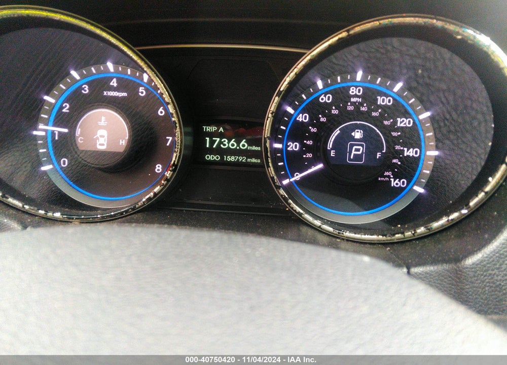2013 HYUNDAI SONATA GLS VIN: 5NPEB4AC5DH542249