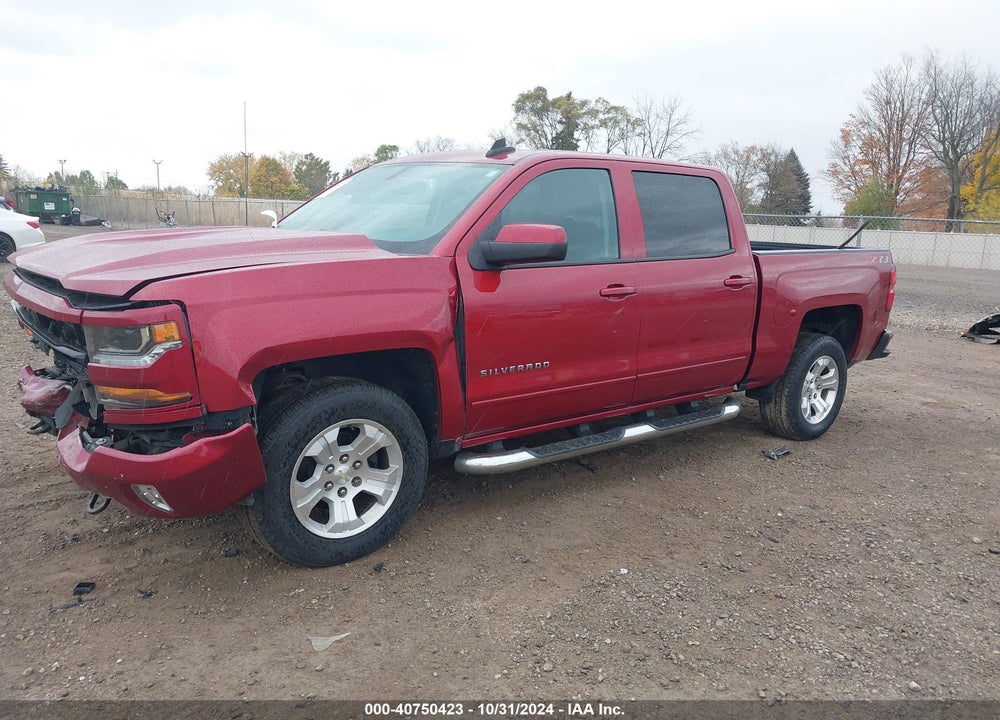 2018 CHEVROLET SILVERADO 1500 2LT VIN: 3GCUKREC8JG354414