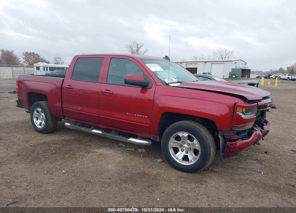 2018 CHEVROLET SILVERADO 1500 2LT VIN: 3GCUKREC8JG354414