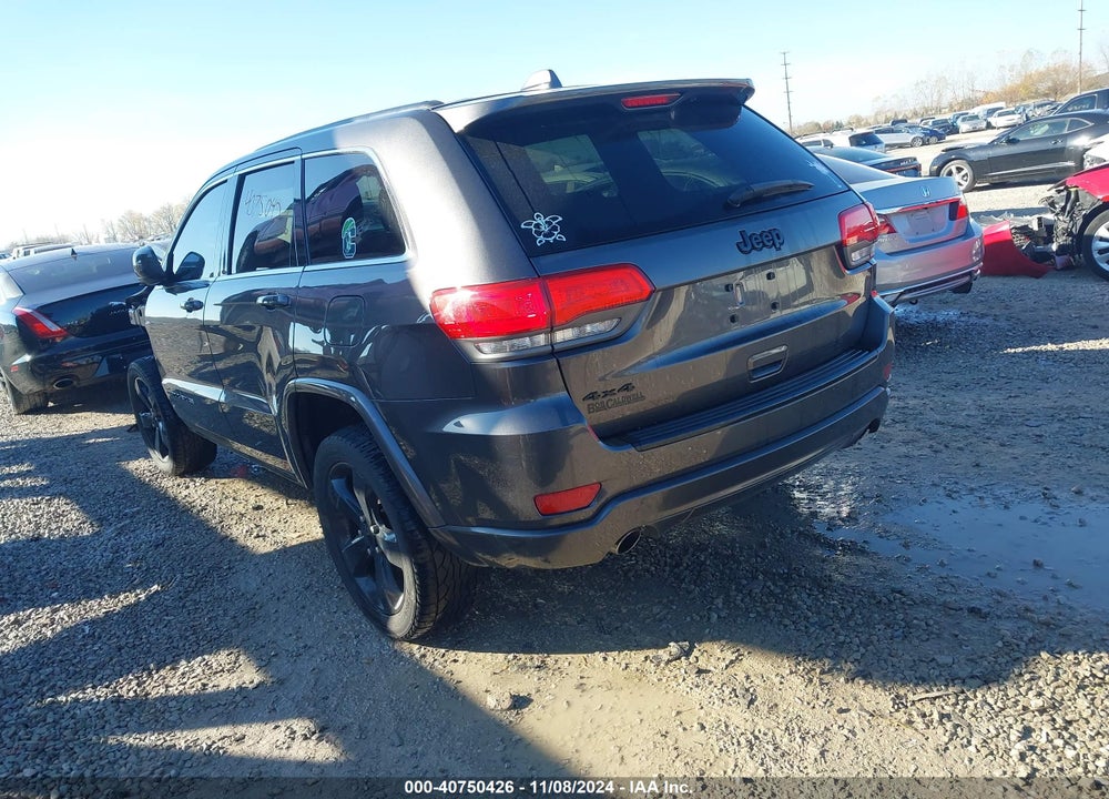 2014 JEEP GRAND CHEROKEE ALTITUDE VIN: 1C4RJFAG1EC521463