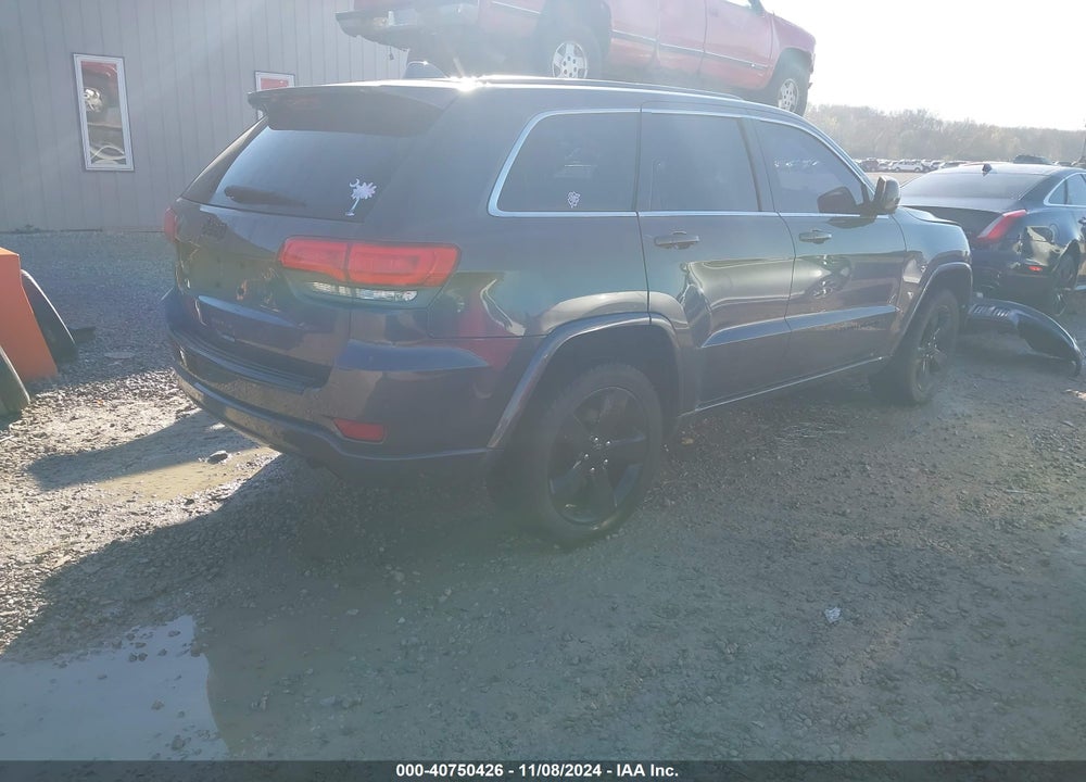 2014 JEEP GRAND CHEROKEE ALTITUDE VIN: 1C4RJFAG1EC521463