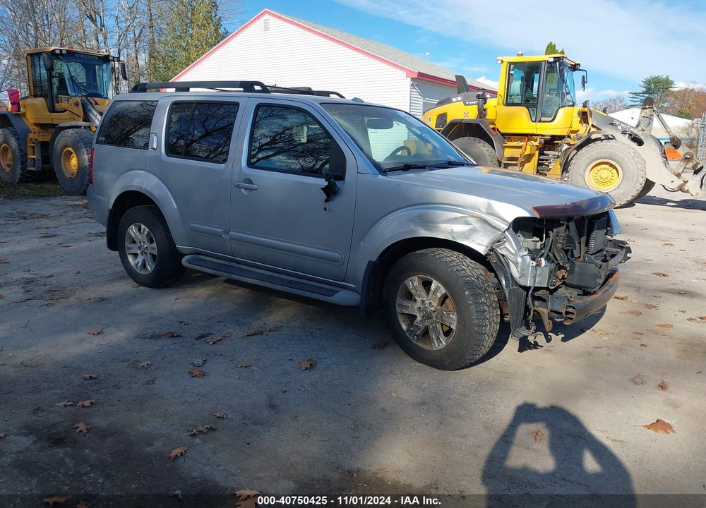 2009 NISSAN PATHFINDER SE VIN: 5N1AR18B99C614493