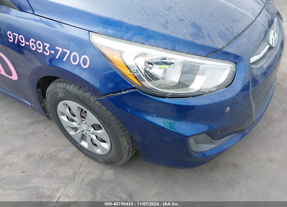 2017 HYUNDAI ACCENT SE VIN: KMHCT4AE8HU221061