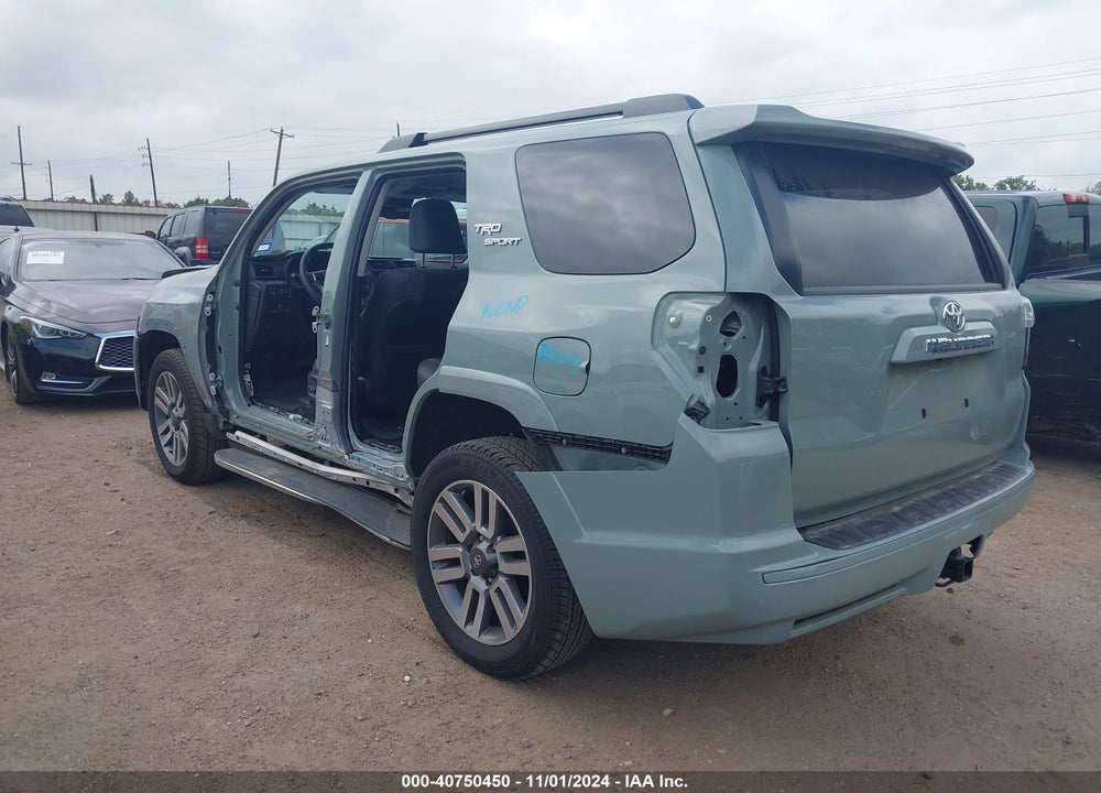 2023 TOYOTA 4RUNNER TRD SPORT VIN: JTESU5JR7P6211111