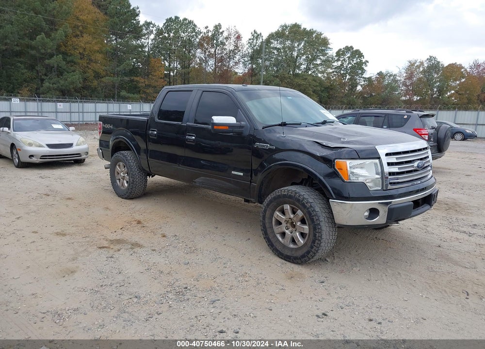 2013 FORD F-150 LARIAT VIN: 1FTFW1ET0DKF14152