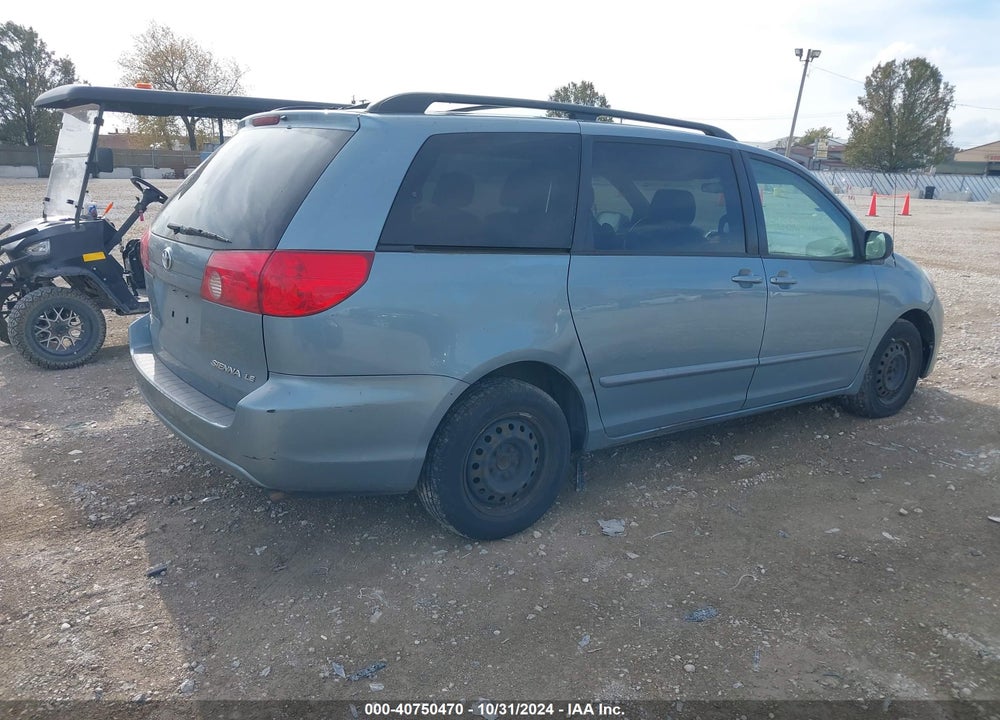 2008 TOYOTA SIENNA LE VIN: 5TDZK23C68S134233