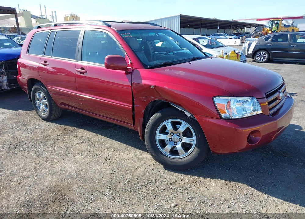 2006 TOYOTA HIGHLANDER V6 VIN: JTEDP21A660096107
