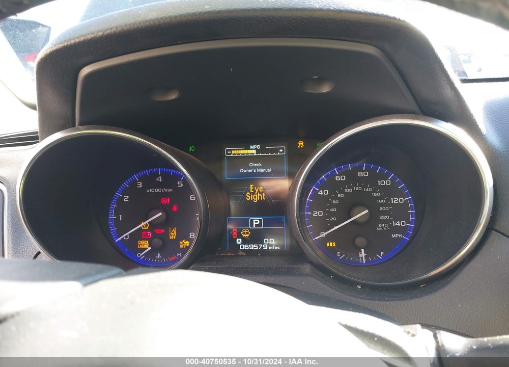 2015 SUBARU OUTBACK 2.5I PREMIUM VIN: 4S4BSBFC7F3263511