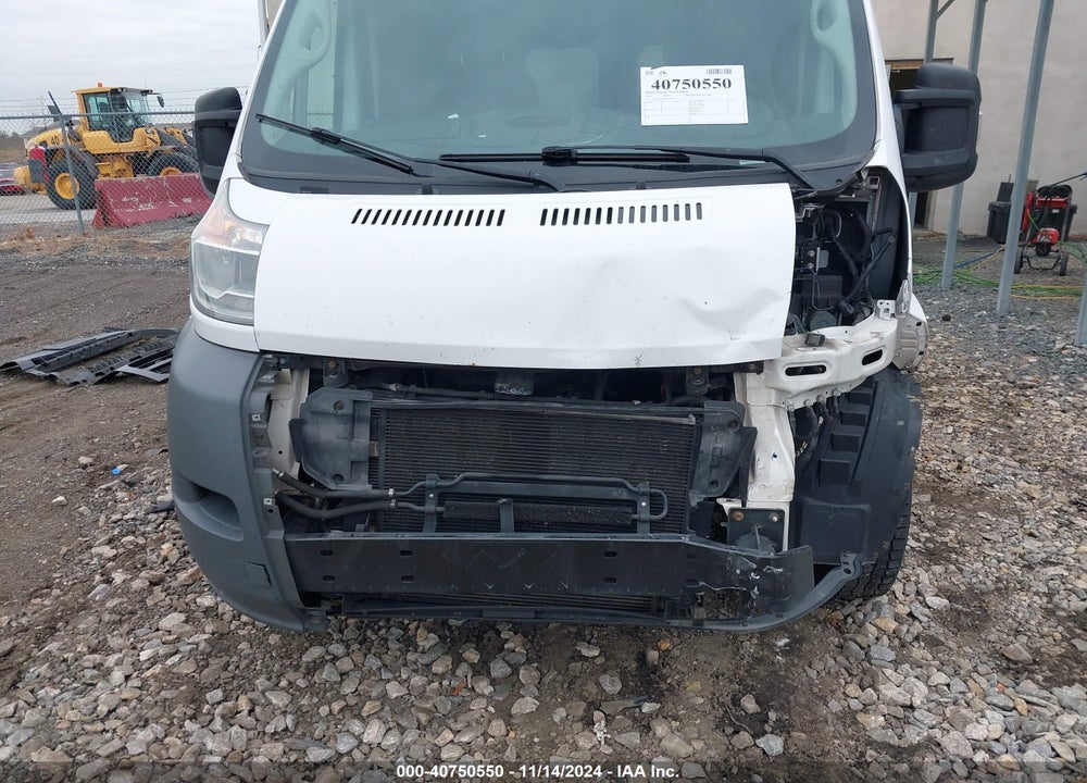 2018 RAM PROMASTER 1500 LOW ROOF 136 WB VIN: 3C6TRVAG0JE104841