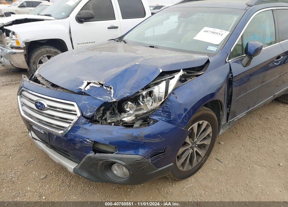 2017 SUBARU OUTBACK 2.5I LIMITED VIN: 4S4BSANC2H3279890
