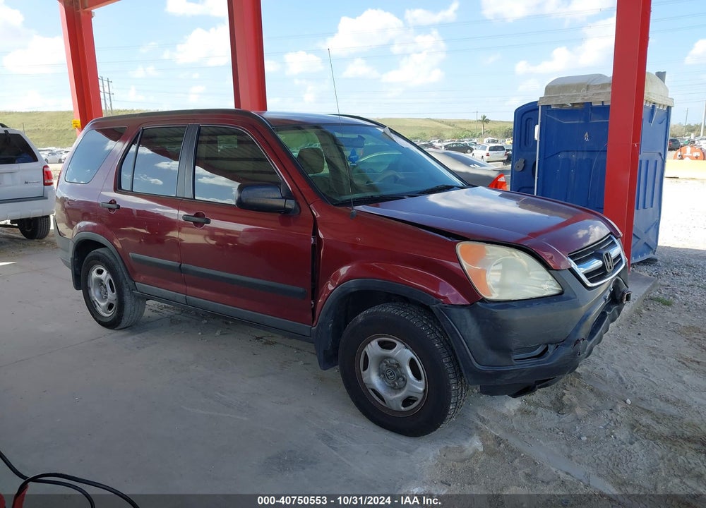 2004 HONDA CR-V LX VIN: SHSRD68474U204106