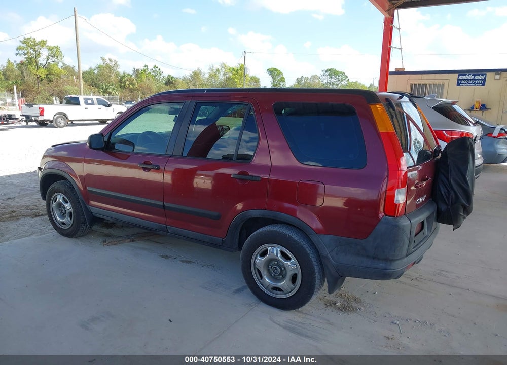 2004 HONDA CR-V LX VIN: SHSRD68474U204106