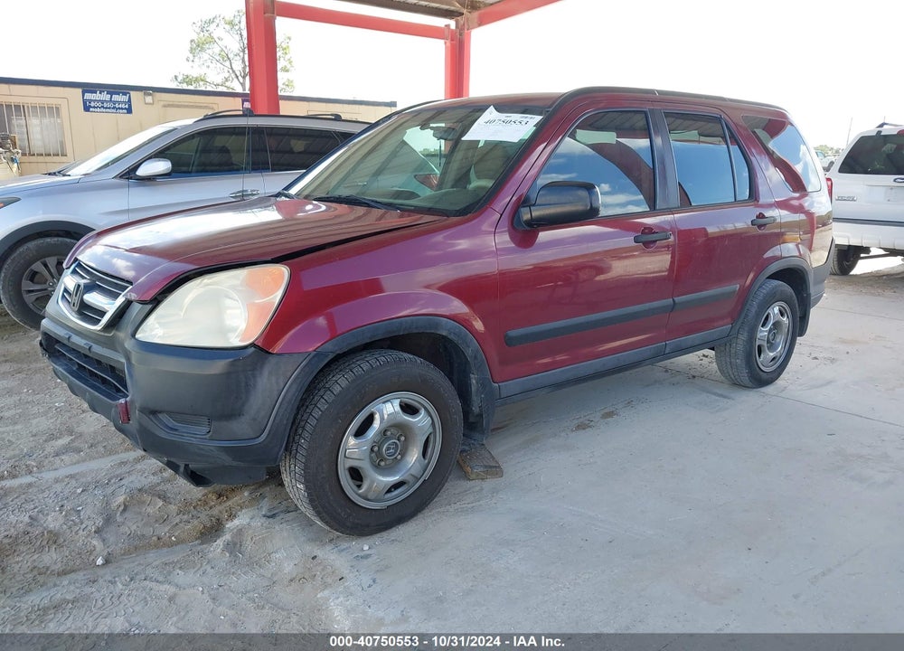 2004 HONDA CR-V LX VIN: SHSRD68474U204106