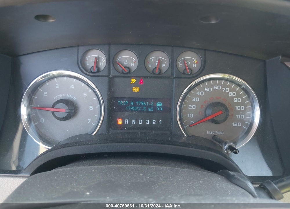 2009 FORD F-150 XL/XLT VIN: 1FTRW12809FB25217