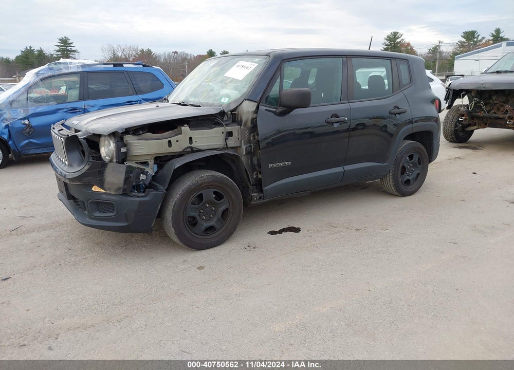 2018 JEEP RENEGADE SPORT 4X4 VIN: ZACCJBAB4JPH15235
