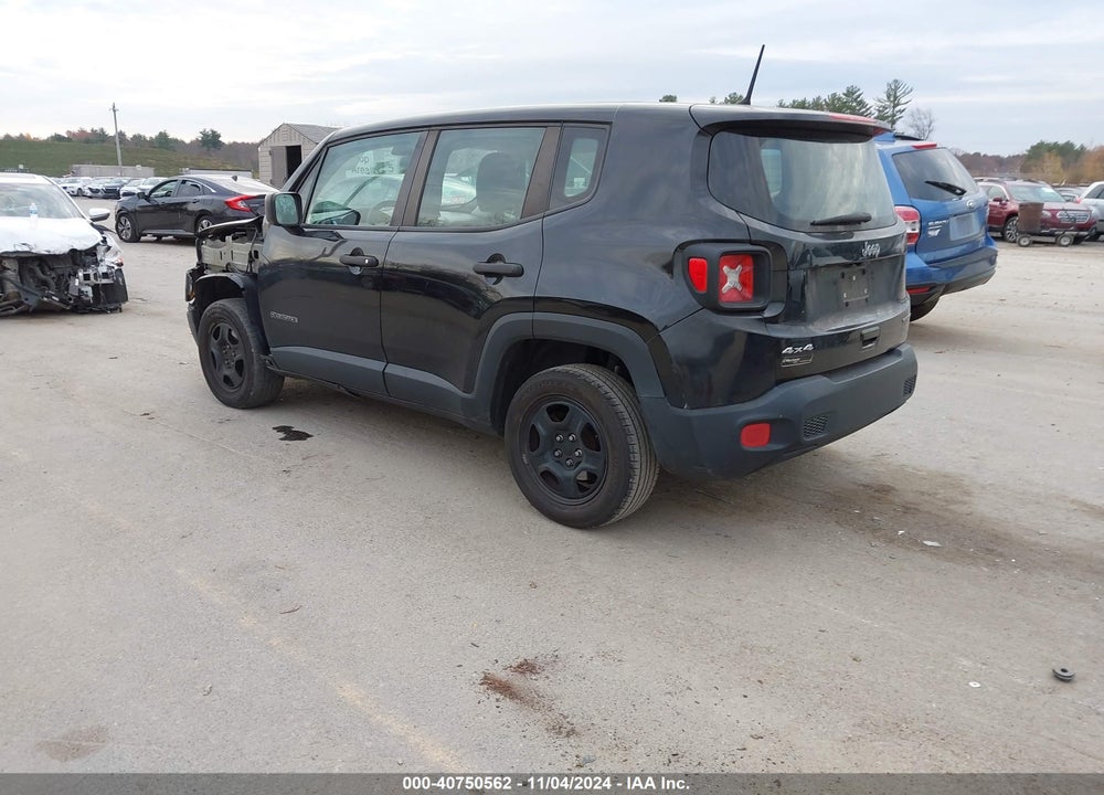 2018 JEEP RENEGADE SPORT 4X4 VIN: ZACCJBAB4JPH15235
