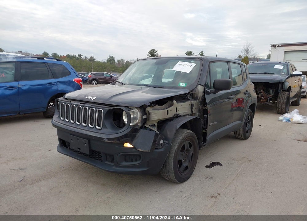 2018 JEEP RENEGADE SPORT 4X4 VIN: ZACCJBAB4JPH15235