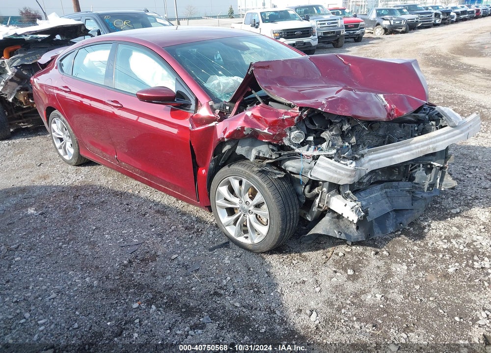2015 CHRYSLER 200 S VIN: 1C3CCCDG5FN668616