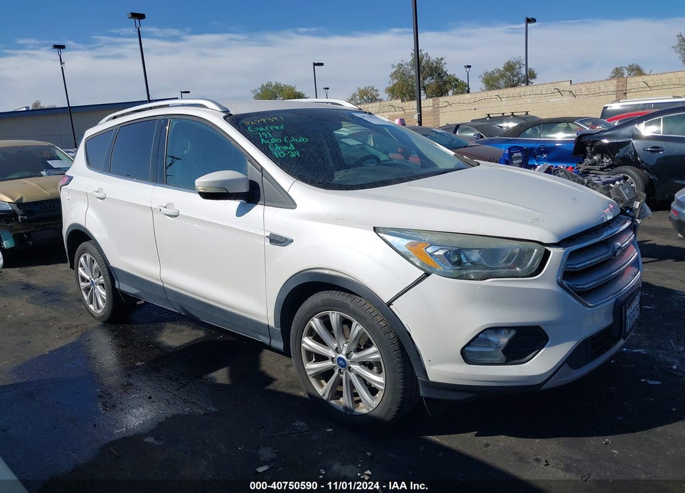 2017 FORD ESCAPE TITANIUM VIN: 1FMCU0J94HUD42288