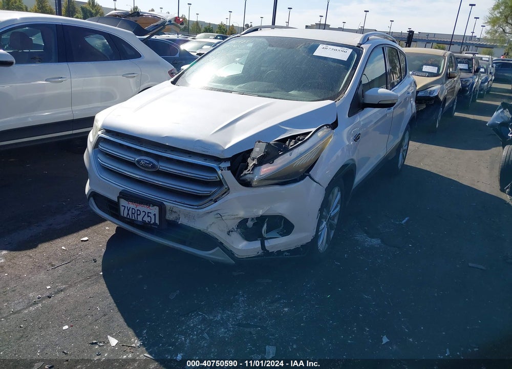 2017 FORD ESCAPE TITANIUM VIN: 1FMCU0J94HUD42288
