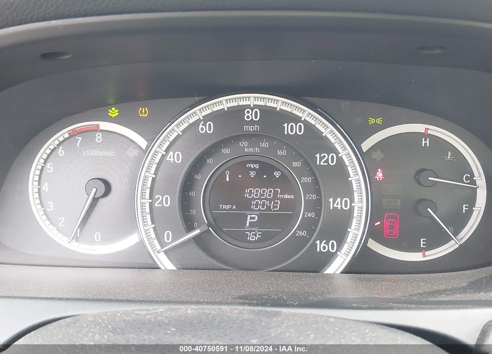 2016 HONDA ACCORD VIN: 1HGCR3F84GA023174