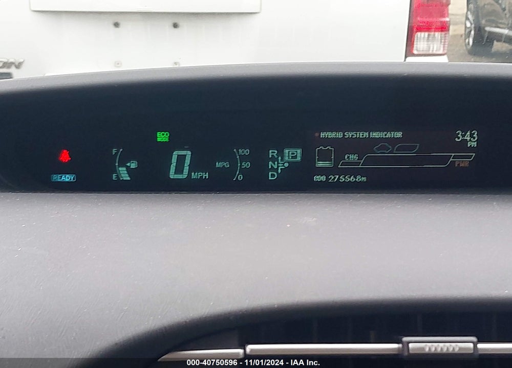 2013 TOYOTA PRIUS THREE VIN: JTDKN3DU6D5620143
