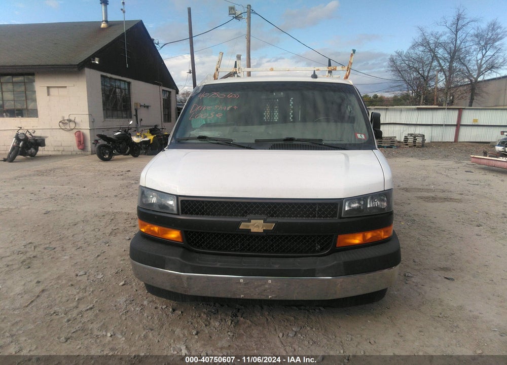 2019 CHEVROLET EXPRESS 2500 WORK VAN VIN: 1GCWGAFG8K1324455