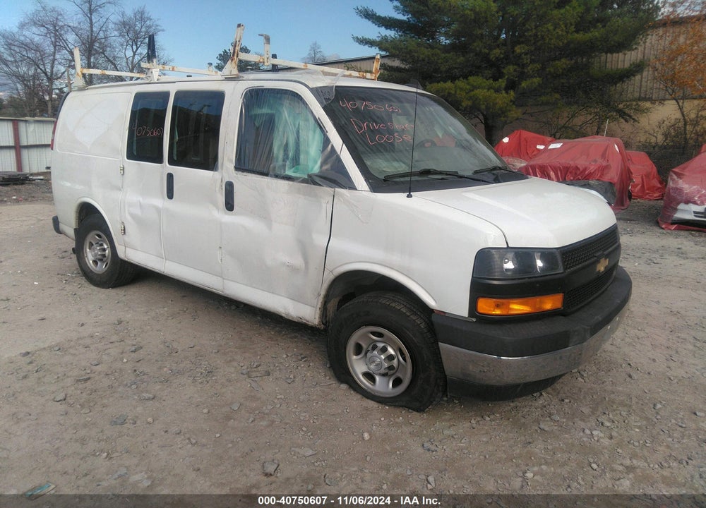 2019 CHEVROLET EXPRESS 2500 WORK VAN VIN: 1GCWGAFG8K1324455