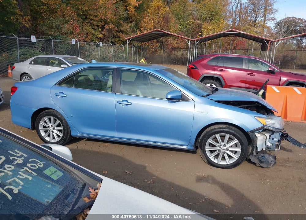 2012 TOYOTA CAMRY HYBRID XLE VIN: 4T1BD1FK3CU035202