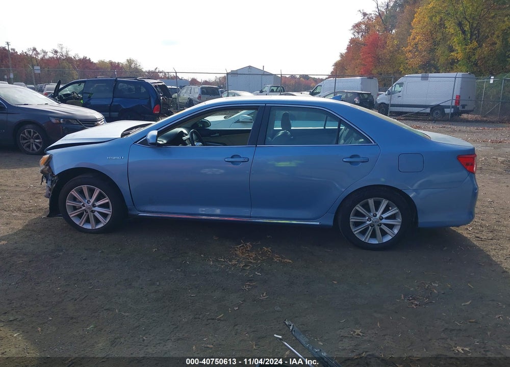 2012 TOYOTA CAMRY HYBRID XLE VIN: 4T1BD1FK3CU035202