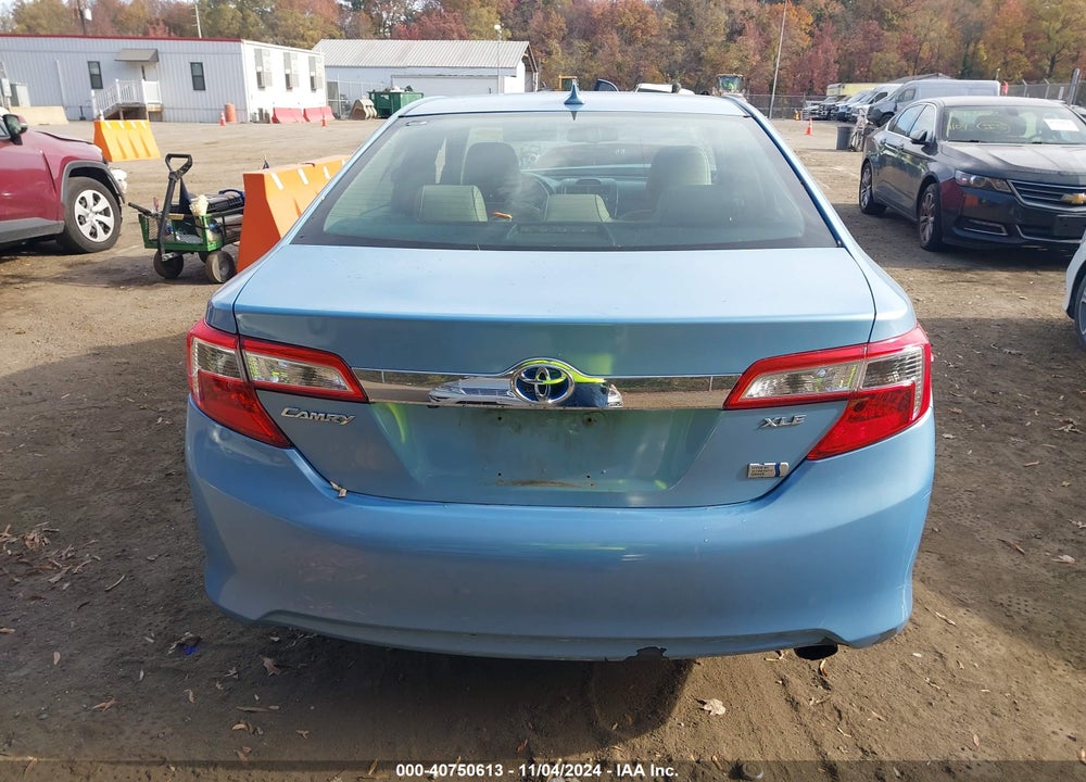 2012 TOYOTA CAMRY HYBRID XLE VIN: 4T1BD1FK3CU035202