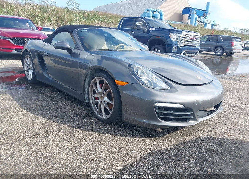 2013 PORSCHE BOXSTER S VIN: WP0CB2A89DS133325