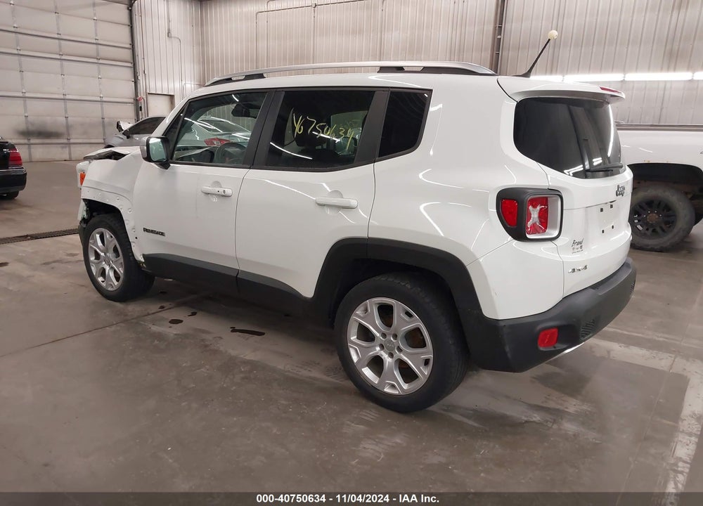 2015 JEEP RENEGADE LIMITED VIN: ZACCJBDT6FPB99472