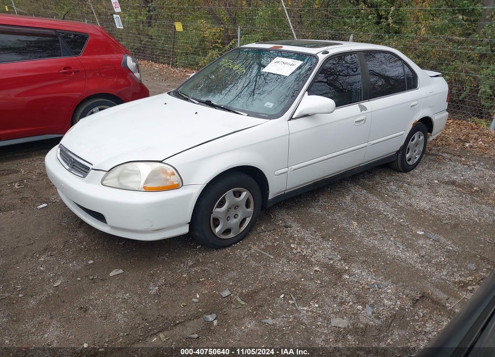 1998 HONDA CIVIC EX VIN: 2HGEJ8649WH618760