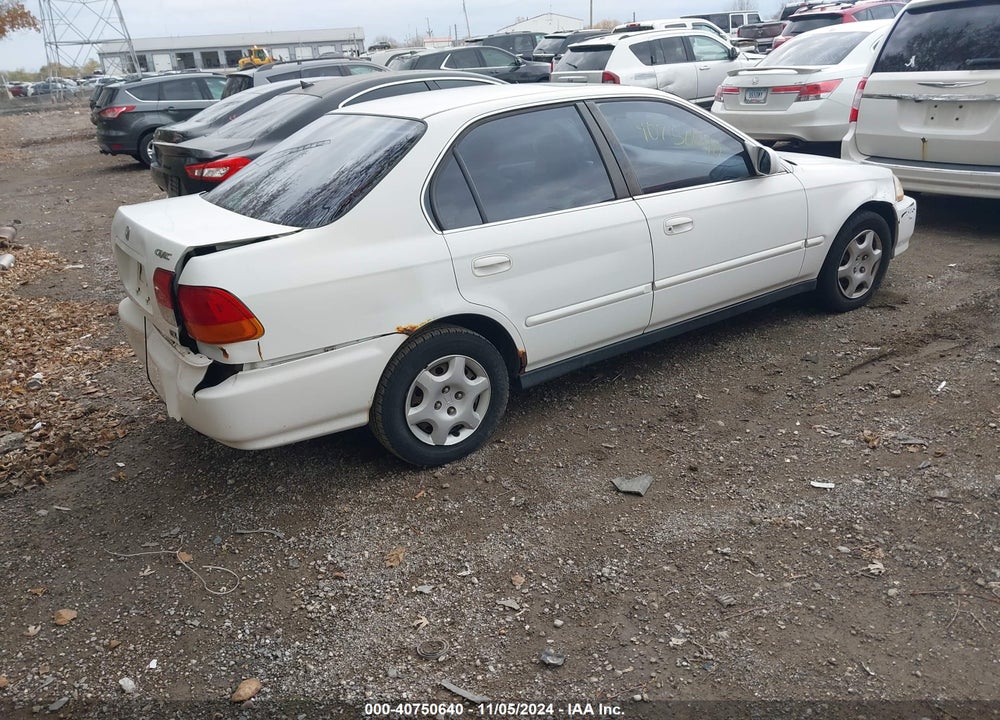 1998 HONDA CIVIC EX VIN: 2HGEJ8649WH618760