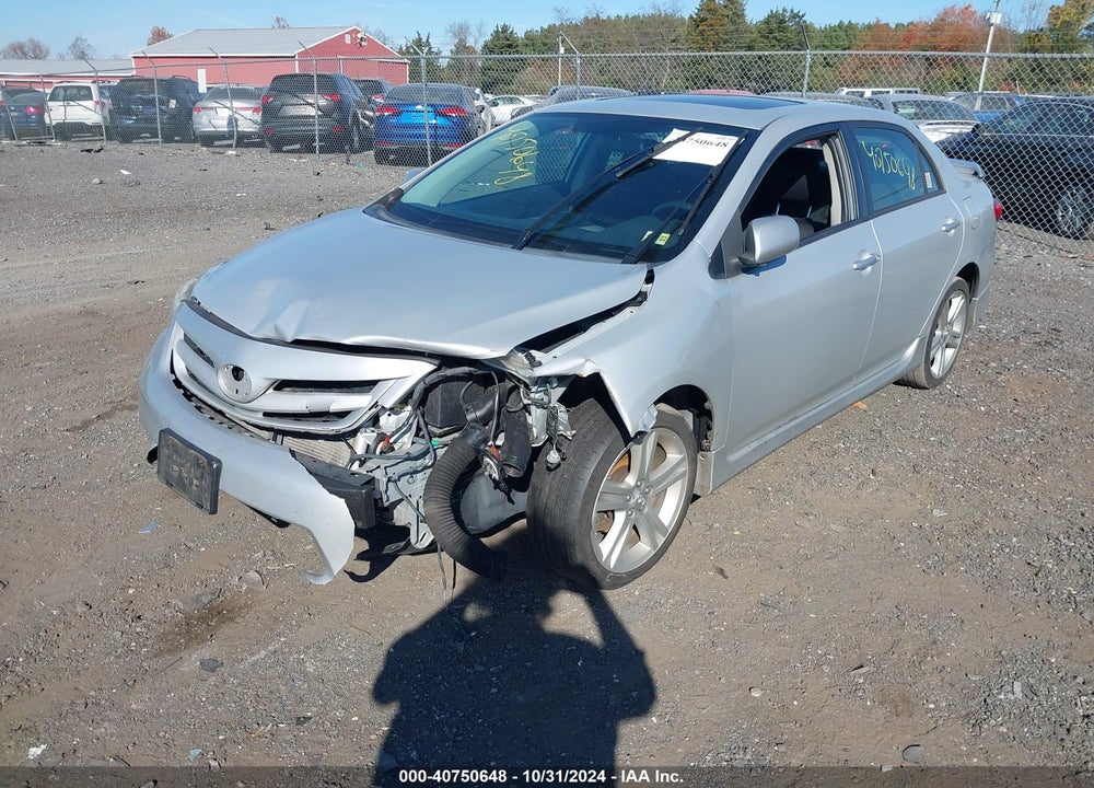 2013 TOYOTA COROLLA S/LE VIN: 2T1BU4EE1DC013327