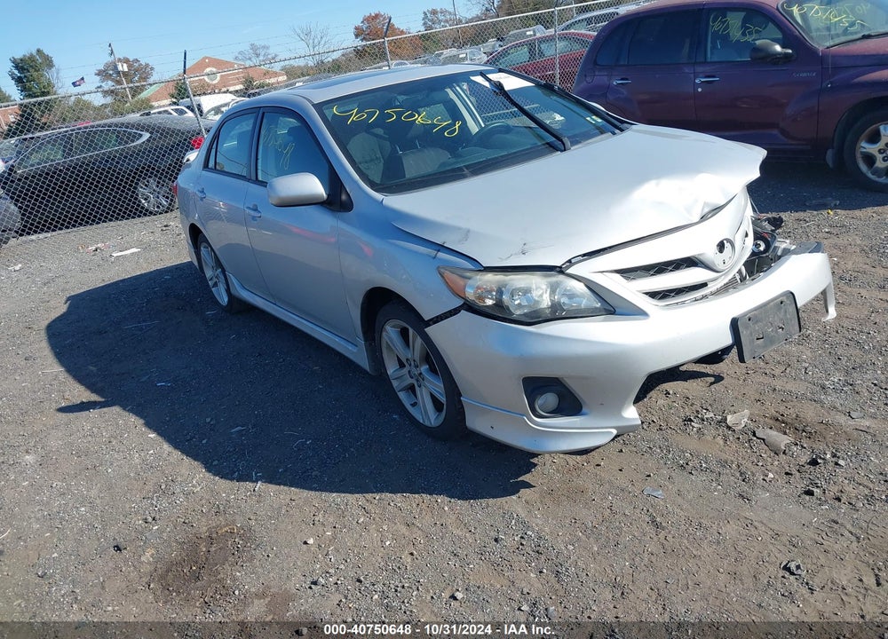 2013 TOYOTA COROLLA S/LE VIN: 2T1BU4EE1DC013327