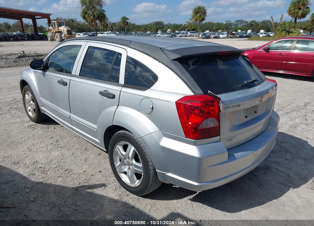 2007 DODGE CALIBER SXT VIN: 1B3HB48B67D260319