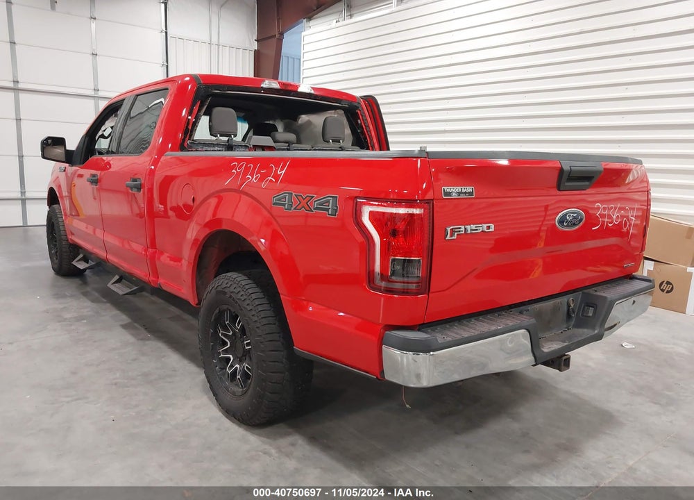 2015 FORD F-150 XLT VIN: 1FTFW1EF7FKD31506