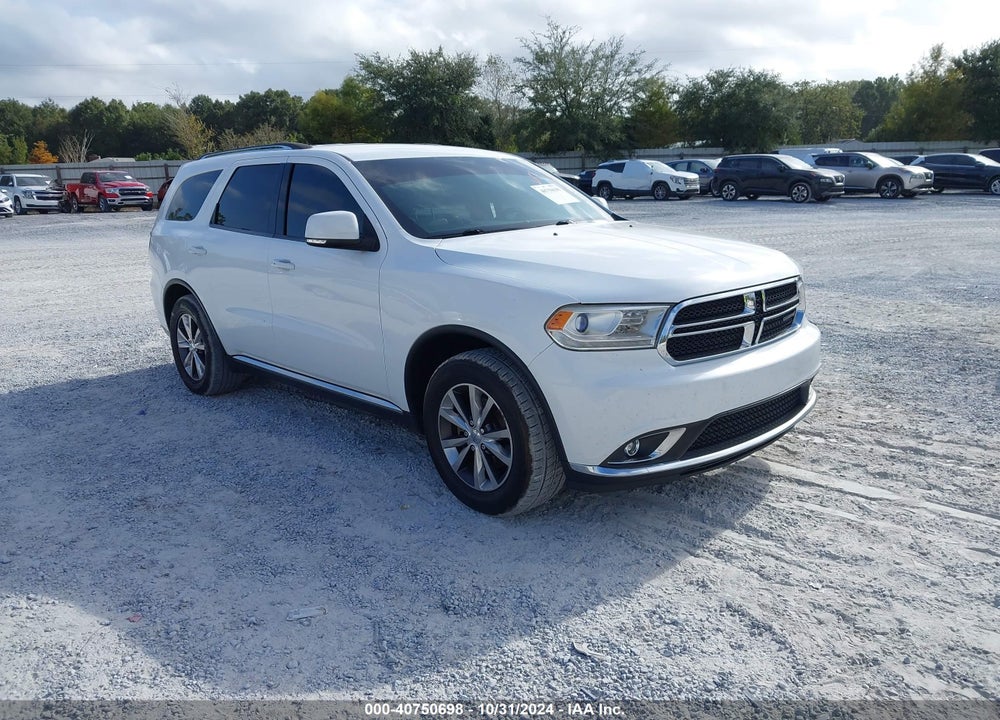 2016 DODGE DURANGO LIMITED VIN: 1C4RDHDG7GC314870