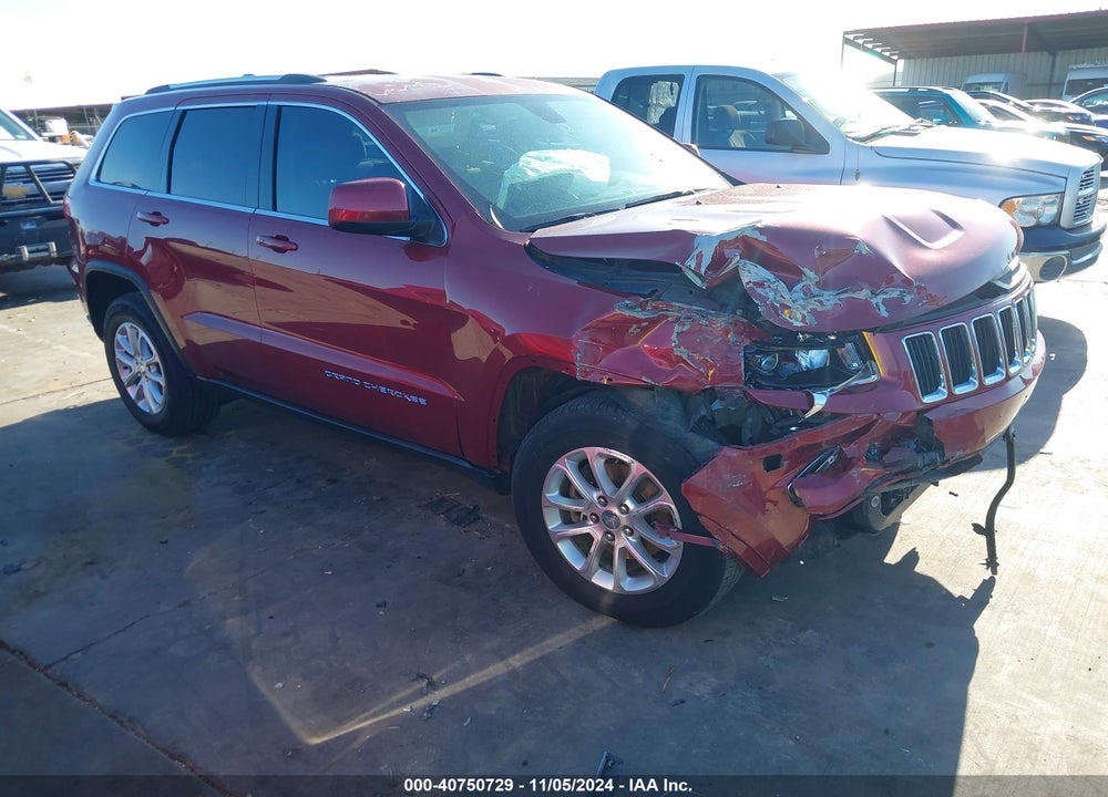 2015 JEEP GRAND CHEROKEE LAREDO VIN: 1C4RJFAG7FC955887