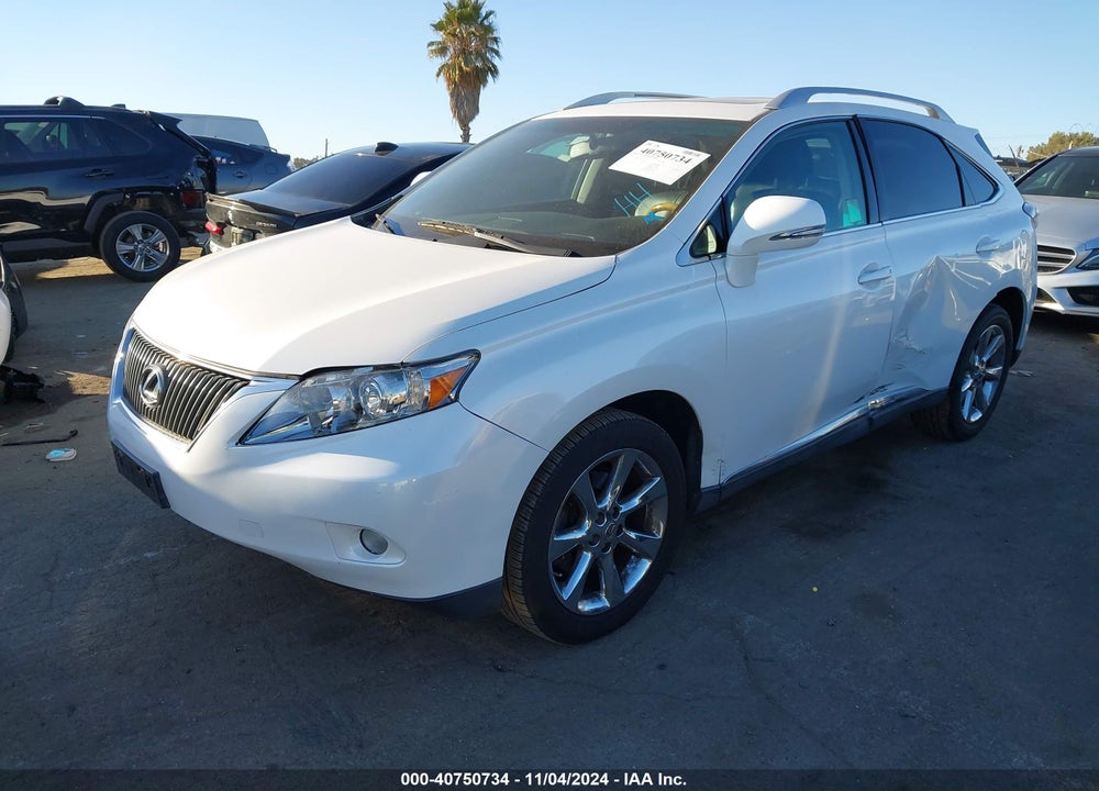 2012 LEXUS RX 350 VIN: 2T2ZK1BA0CC074733