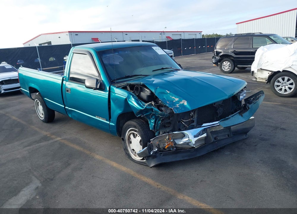 1996 GMC SIERRA C1500 VIN: 1GTEC14WXTZ530834