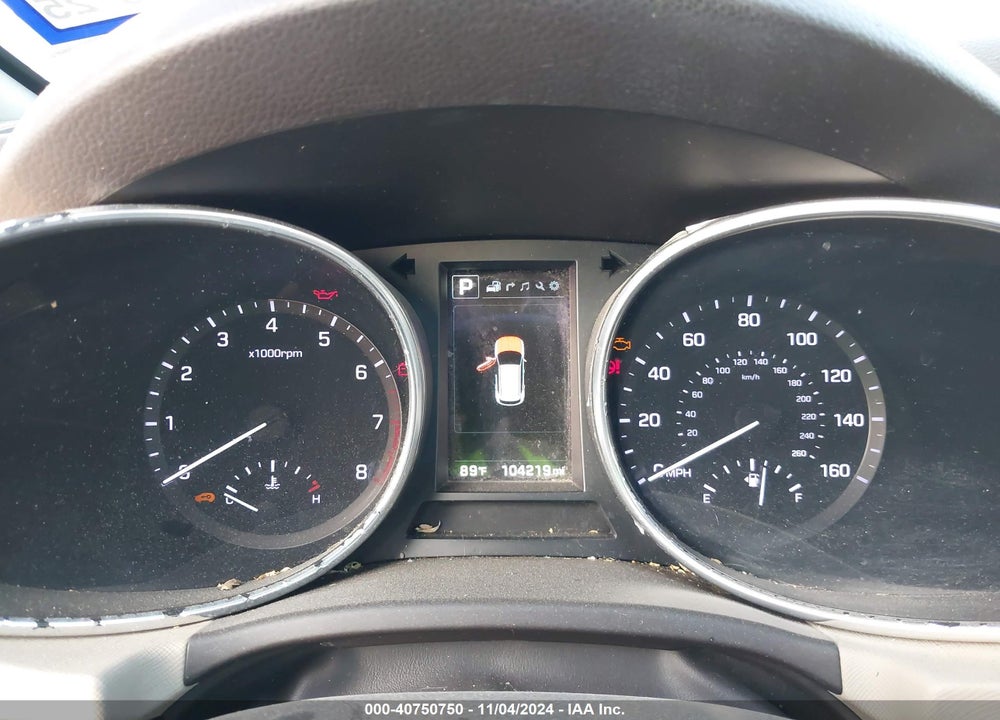 2017 HYUNDAI SANTA FE SPORT 2.4L VIN: 5XYZU3LBXHG458693