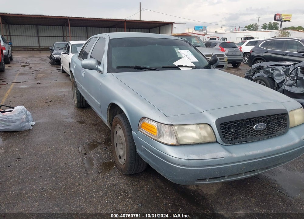 2011 FORD CROWN VICTORIA POLICE INTERCEPTOR VIN: 2FABP7BV2BX144407