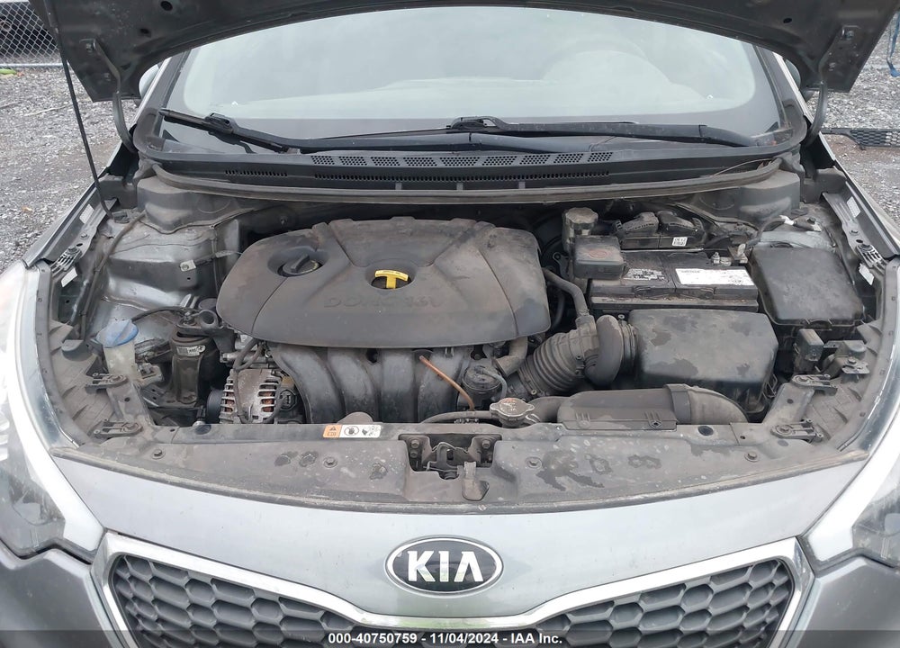2016 KIA FORTE LX VIN: KNAFX4A62G5560290