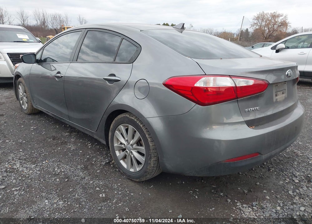 2016 KIA FORTE LX VIN: KNAFX4A62G5560290