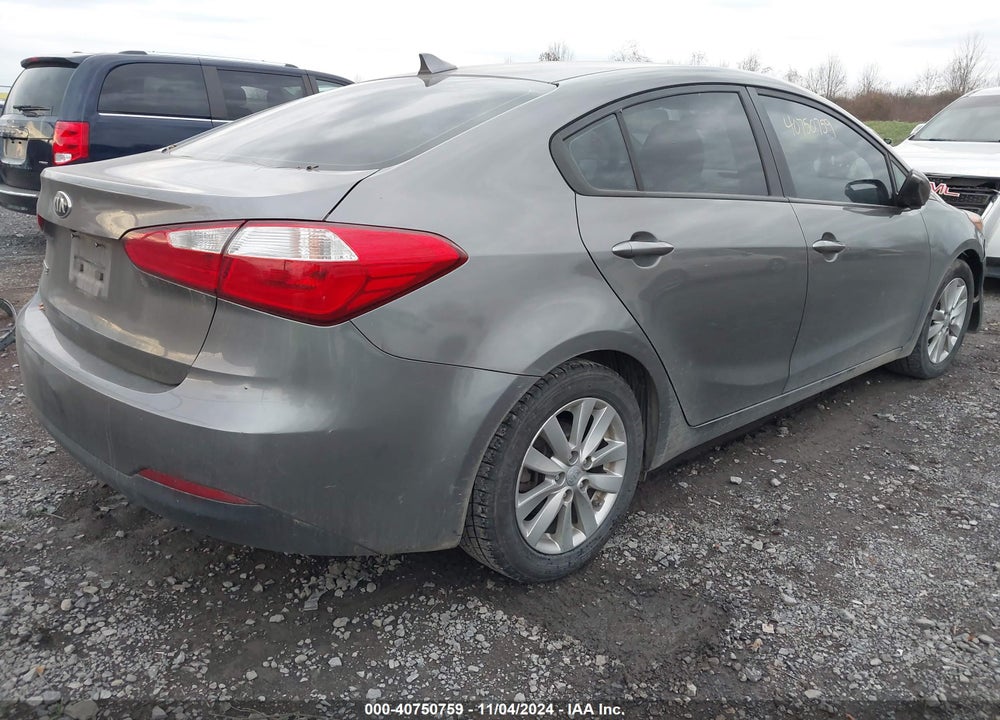 2016 KIA FORTE LX VIN: KNAFX4A62G5560290